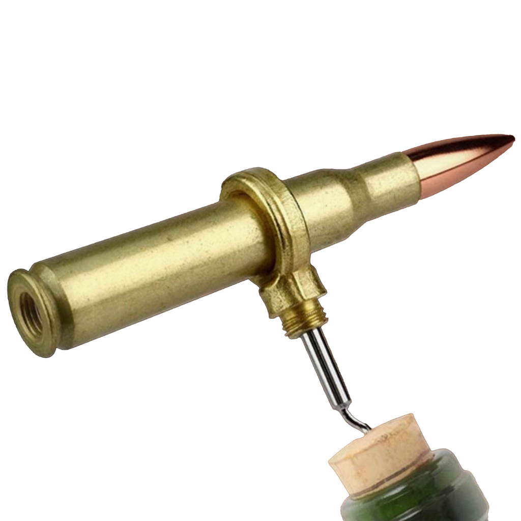 50 Caliber Corkscrew Bottle Opener