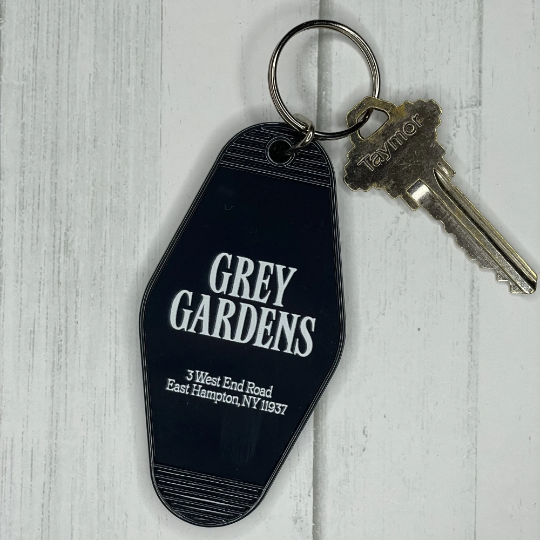 Grey Gardens Inspired Key Tag
