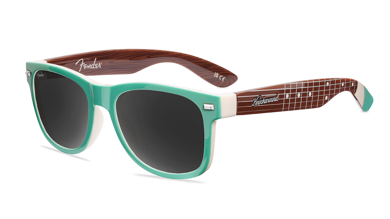 Surf Green Stratocaster Knockaround Sunglasses