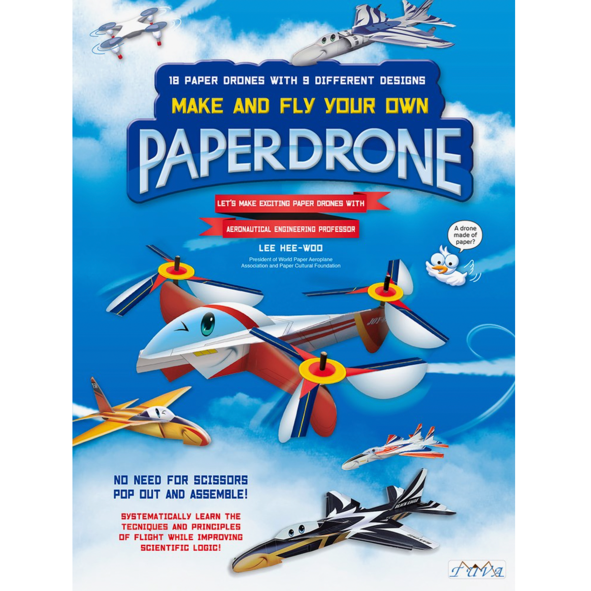 Make and Fly Your Own Paper Drone – [aka]