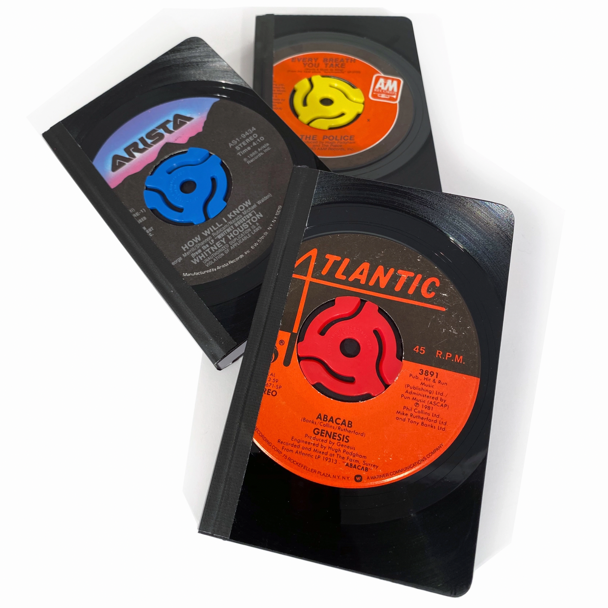 Small 45RPM Vinyl Record Journal