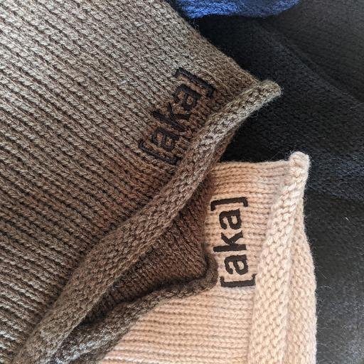 AKA Oversized Knit Beanie - [aka]