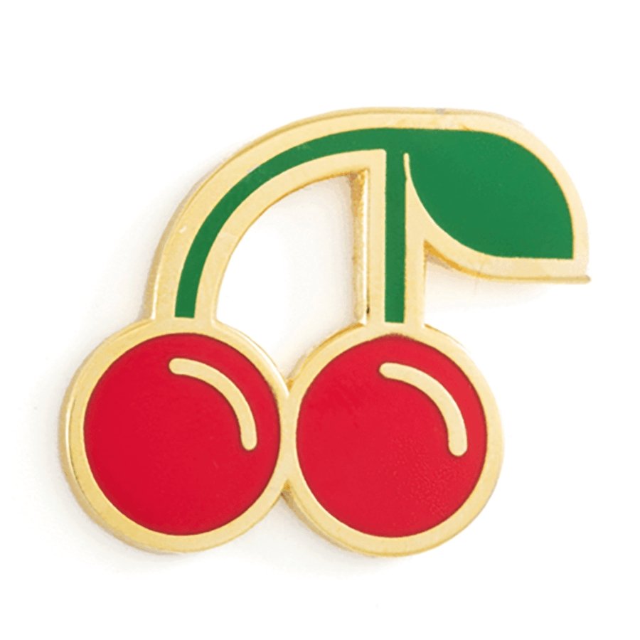 Cherry Enamel Pin - [aka]