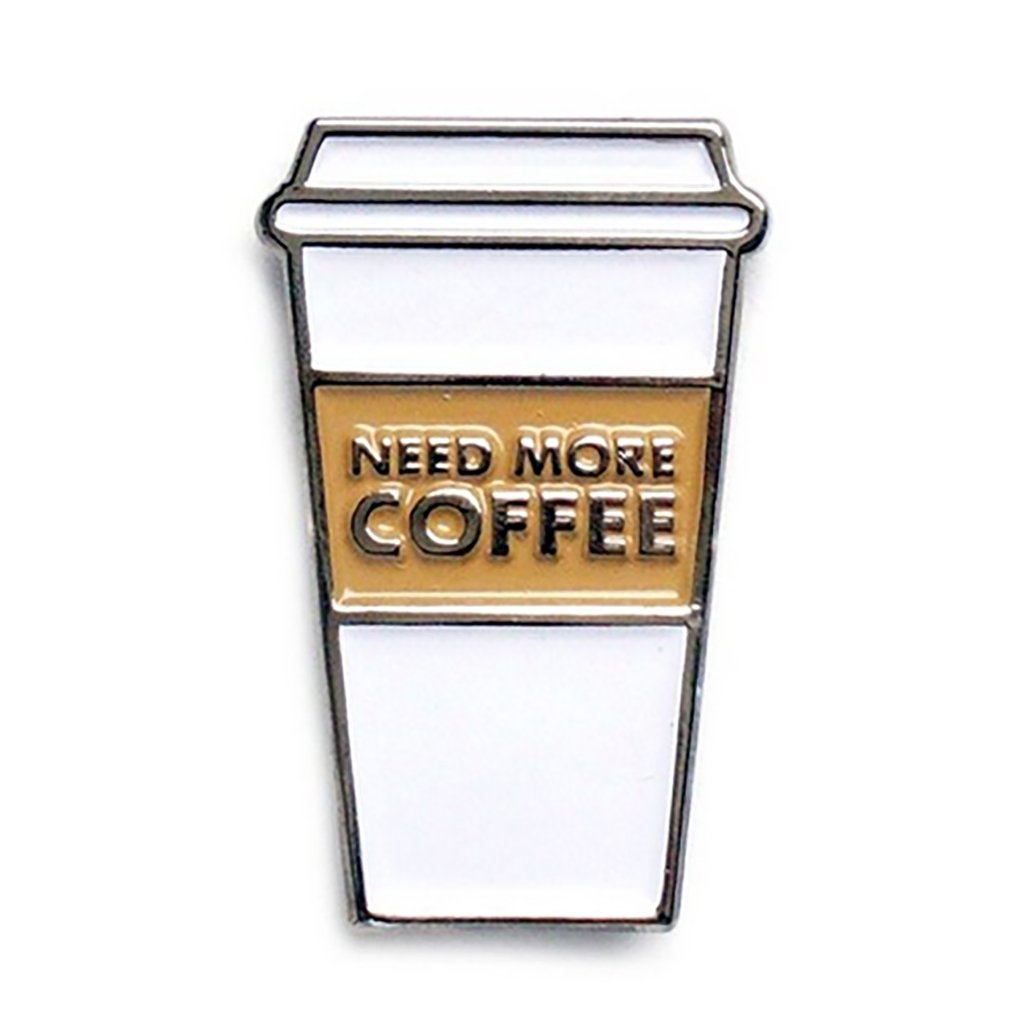 Coffee Addict Enamel Pin - [aka]