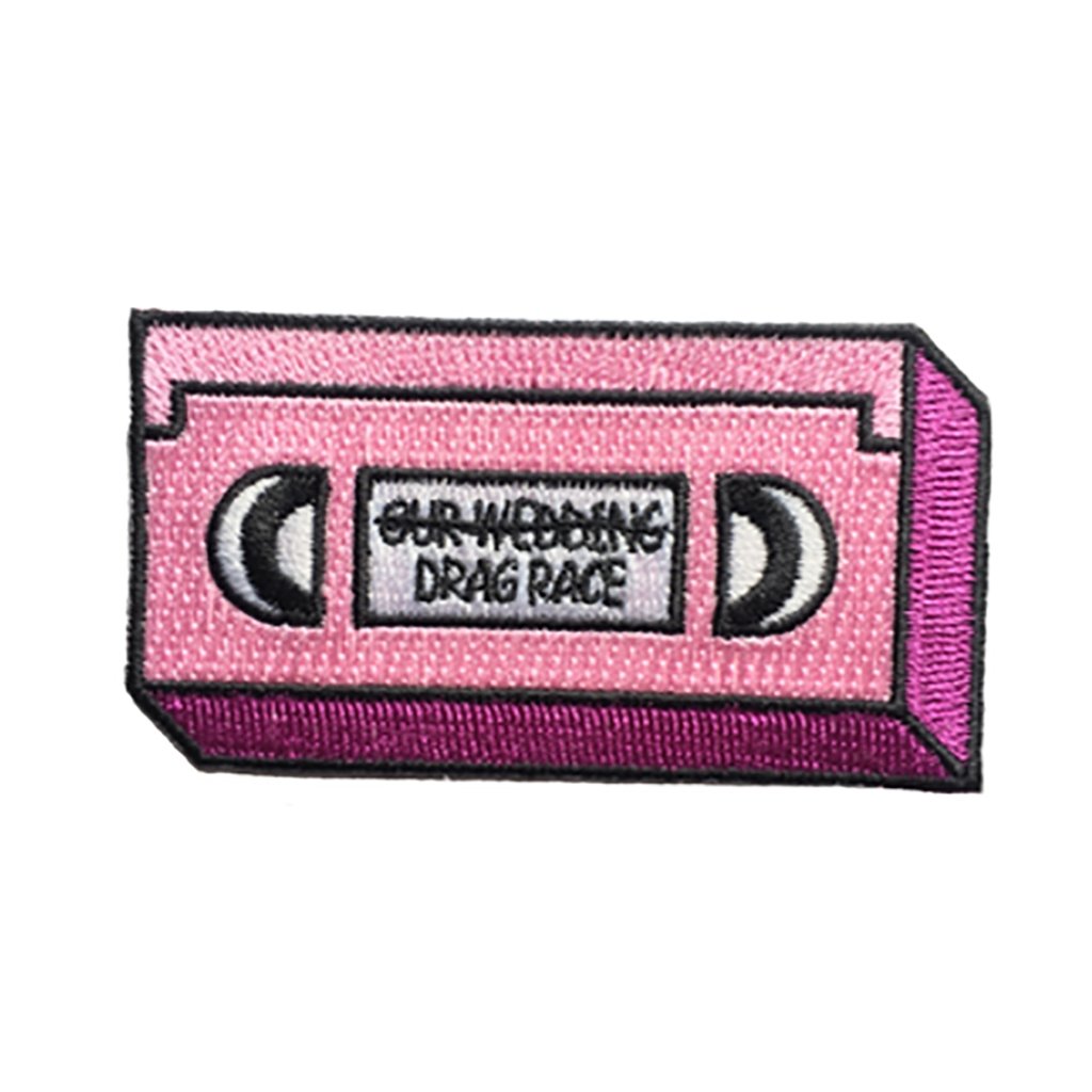 Drag Race VHS Iron-On Patch - [aka]