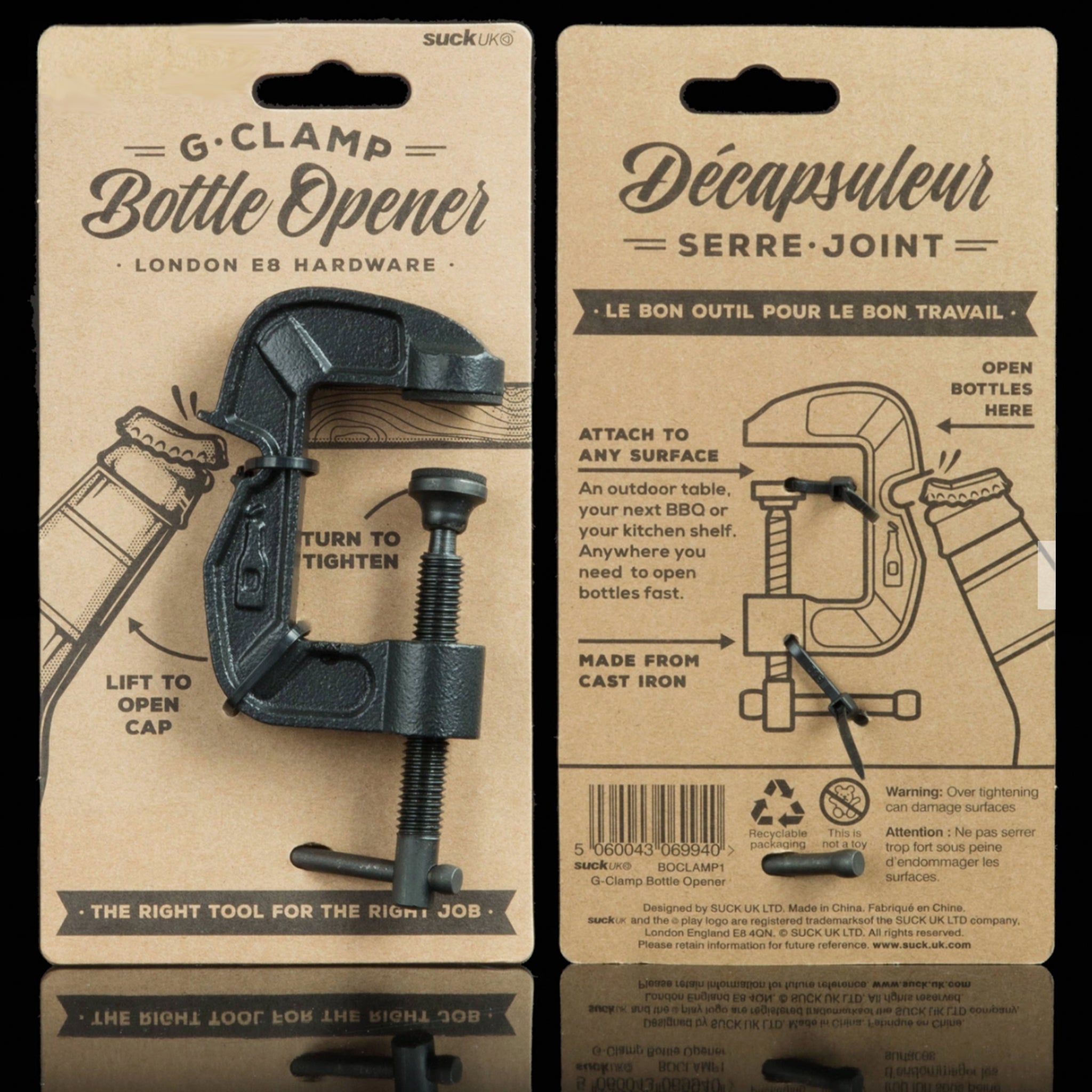G-Clamp Bottle Opener - [aka]