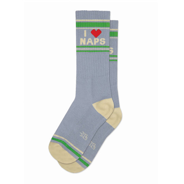I LOVE Naps Gym Socks - [aka]
