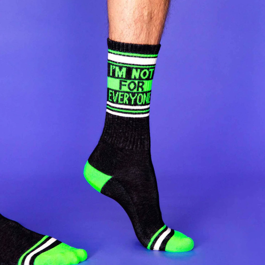 Im Not For Everyone Gym Socks - [aka]